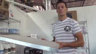 How to Screen Print What is Screen Tension [upl. by Linnie]