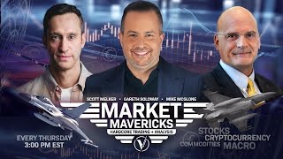 Market Mavericks with Gareth Soloway Scott Melker and Mike McGlone [upl. by Grissel]