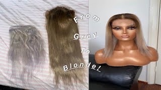 How to fix over toned greysilver hair AT HOME [upl. by Haggai731]