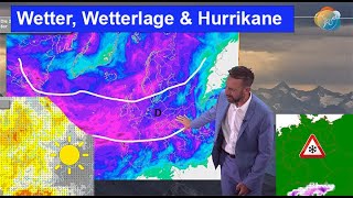 Unser Wetter unsere europäische Wetterlage amp Hurrikane Wie viel Einfluss haben sie Mittelfrist [upl. by Vada]