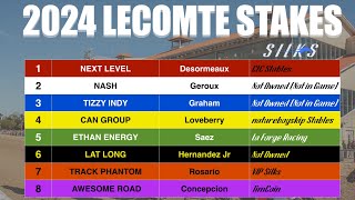 Road the 2024 Kentucky Derby LECOMTE STAKES ENHANCED REPLAY  TRACK PHANTOM [upl. by Hadley938]