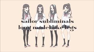 Long ModelLike Legs Subliminal [upl. by Srednas]