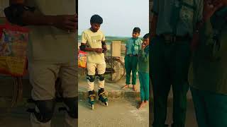 Skate shoes wearing  School boys 😲 reaction  Regional Skater skatingboy [upl. by Enelia]