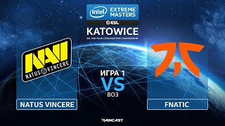 Natus Vincere vs fnatic Map 1 Dust 2 Best of 3 IEM Katowice 2020  Groups Stage [upl. by Ahsuatal]