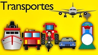 La Canción De Los Transportes para Niños  Canciones Infantiles  Videos Educativos Lunacreciente [upl. by Dunaville]