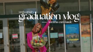 COLLEGE GRADUATION VLOG BSN with Distinction  Silent vlog [upl. by Varien]