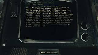 Project Manager’s Terminal  Fallout 76 Terminal [upl. by Lenahtan]