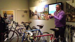 Tour of Flanders museum with George Hincapie and Freddy Maertens [upl. by Attevroc445]