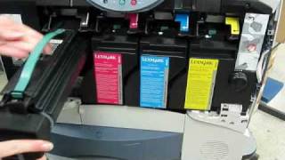 Installing the Transfer Belt Maintenance Kit ITU C750 C752 C760 C762 X750e MFP X752e X762e MFP ITU [upl. by Neiman613]