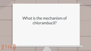 What is the mechanism of chlorambucil [upl. by Mateo]