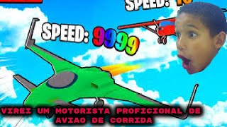 VIREI UM PILOTO DE AVIãO DE CORRIDA Plane Race [upl. by Alvita768]