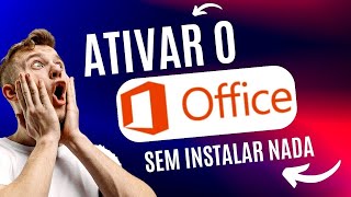 ATIVAÇÃO DO OFFICE 2019 PERMANENTE PASSO A PASSO SIMPLES E RÁPIDO [upl. by Aniret]