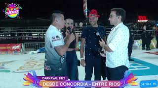 6ta Y ÚLTIMA NOCHE DEL CARNAVAL DE CONCORDIA ENTRE RIOS EN VIVO CONECTADOS EN CARNAVAL LOLO [upl. by Annairdua337]