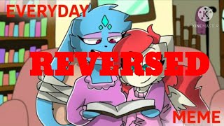 Everyday meme Kitty channel afnan kitty doll but its reversed [upl. by Vanthe]