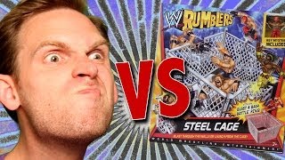 WWE Rumblers Steel Cage w Rey Mysterio Unboxing [upl. by Cigam]