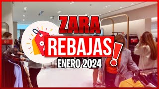 REBAJAS ZARA ENERO 2024  ZARA SALES JANUARY 2024 [upl. by Groh]