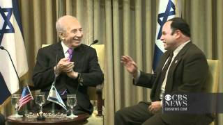 Israeli president asks quotSeinfeldquot star for advice [upl. by Bautram921]