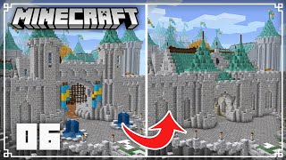 Redoing my Diorite Castle Gatehouse  Minecraft 116 Survival Lets Play [upl. by Aline]