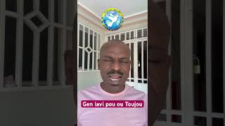 Gen Lavi Pou ouToujou Pastor Jean Claude Derisier Zoom [upl. by Johansen]