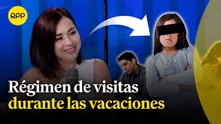 ¿Cómo establecer un régimen de visitas durante las vacaciones  Familia y justicia [upl. by Peery124]