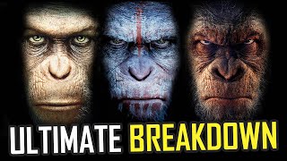 PLANET OF THE APES Trilogy Ultimate Breakdown  Every Easter Egg In The RISE DAWN amp WAR Movies [upl. by Alethea]