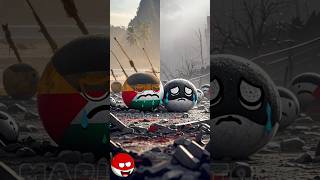 Palestina sedang sedih negara nya dibom countryballs shorts [upl. by Eeliak]