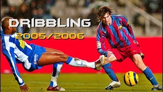 Lionel Messi ● Ultimate Dribbling Skills 20052006 HD [upl. by Eenobe]