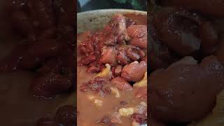 JAMAICAN CLASSIC STEW PEAS WITH PIGTAIL 😋 🇯🇲 jamaicanstewpeas jamaicanrecipe [upl. by Coward437]