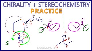 Chirality and Stereochemistry Practice Problems [upl. by Ailecnarf]