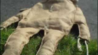 THE FAKE WW2 BRITISH D DAY DUMMY PARATROOPERRUPERT UNUSED UNISSUED DEVICECAMOUFLAGENUMBER 15 [upl. by Aehsel]