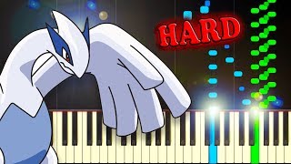 Battle Wild Pokémon from Pokémon Gold Silver amp Crystal  Piano Tutorial [upl. by Hermie960]