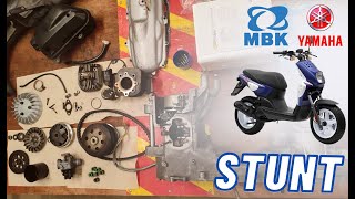 LE MOTEUR KIT DOPPLER amp POT GP   MBK SLIDER  YAMAHA STUNT [upl. by Plath]