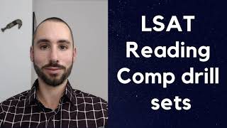 39 LSAT Reading Comp drill sets and drilling by questiontype [upl. by Rapsac597]