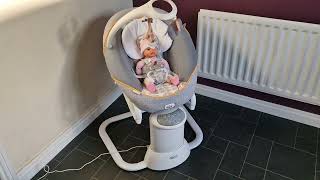 graco allways Soother 2in1 babyswing and portable rocker overview unbox baby babyrocker [upl. by Luelle]