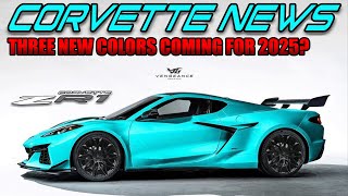 Latest Corvette News Exotic new Colors coming in 2025 [upl. by Notlrahc]