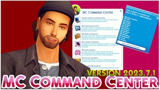 MC COMMAND CENTER VERSION 202371  LOS SIMS 4 ESPAÑOL [upl. by Mariellen]