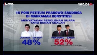 Inilah 15 Poin Petitum PrabowoSandi di Mahkamah Konstitusi  Breaking iNews 2706 [upl. by Adaminah]