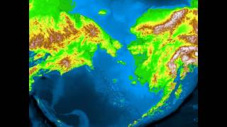 Bering Land Bridge  postglacial flooding [upl. by Laroc]