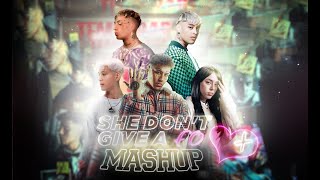 Duki KHEA Bad Bunny  She Dont Give a FO  Remix   IA COVER [upl. by Melba]