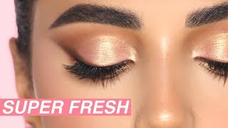 SUPER EASY FRESH MAKEUP  Hindash [upl. by Nollat]