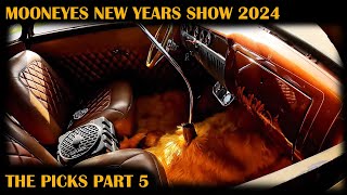 MOONEYES NEW YEARS PARTY 2024  THE PICKS PART 5 [upl. by Kamilah]