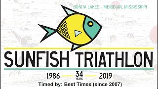 Sunfish Triathlon Meridian MS 2019 [upl. by Eniaral250]