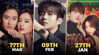 10 Confirmed KDramas Releasing in The 1st Quarter of 2024 JanMarch [upl. by Aleahpar]