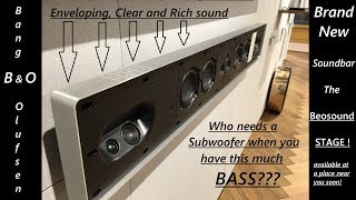 The Brand New BampO Beosound Stage Unboxing and Sound Test Tease Dear lord is it GOOD ReUp [upl. by Niattirb]