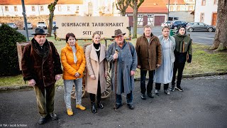 Staatssekretärin Tina Beer beim Taubenmarkt in Dermbach [upl. by Eniarrol]