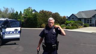 RAW Full video of incident with Rohnert Park police officer on July 29 2015 [upl. by Peggir]