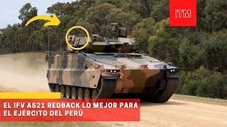 AS21 RedBack IFV lo mejor para el Ejército del Perú peru [upl. by Younglove]