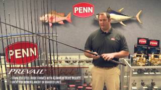 PENN Prevail Surf Rods  Product Video [upl. by Eulaliah]