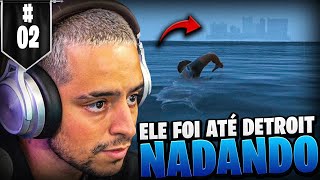 LEVI LANIK FOI ATÉ DETROIT PELA PRIMEIRA VEZ NADANDO EP 02 [upl. by Acilgna]