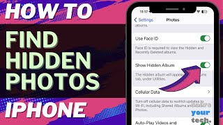 iOS 17 How to Find Hidden Photos on iPhone [upl. by Klepac562]